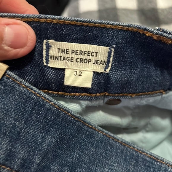 Madewell Denim - Madewell vintage straight crop